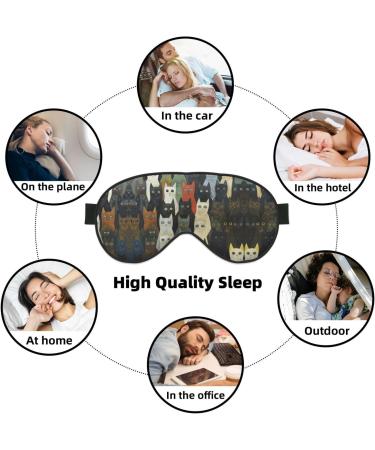 Shop Cat Soft Sleep Eye Mask - Breathable Female Eye Patch for Travel & Relaxation | International Shipping - Buy Online on GoSupps.com