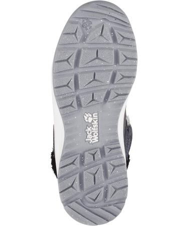 Jack Wolfskin Unisex-Child Polar Wolf Texapore High K Hiking Boot - Big Kid (8-12 Years) - Size 5 - Pebble Grey/Off-white - Buy Online on GoSupps.com