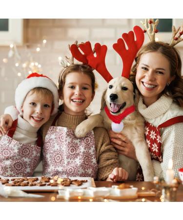 Naler Dog Christmas Scarf - Festive Red Dog Costume for Small Pets - Perfect Holiday Outfit for Dogs - Buy Online on GoSupps.com