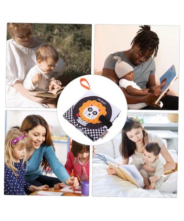Abaodam 3st Fabric Book - Educational PlayOsmo Learning Toy for Toddlers | White Baby Books & Stuffed Toys for Children - Buy Online on GoSupps.com