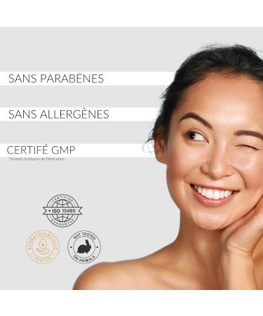S rum Contour des Yeux Anti-Rides l'Extrait d'Algues - Nourrit et Revitalise - Squalane Vitamines C et E Peptides - Sans Sulfates ni Parab nes - 30ml - Buy Online on GoSupps.com