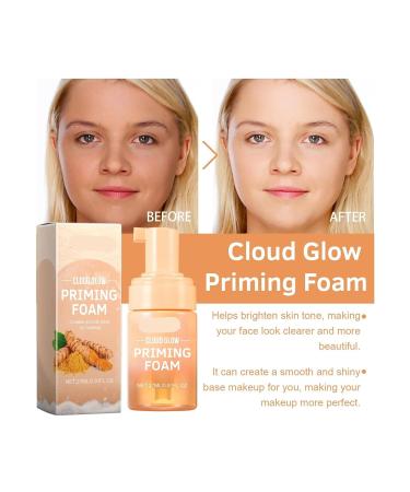 Facial Toner Foam Mousse: Hydrating Moisturizing Tightens Skin Maintains Long-Lasting Fresh Makeup Creates Smooth Base(2PCS) - Buy Online on GoSupps.com