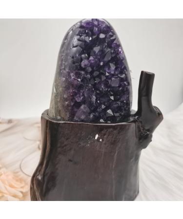 Room Decoration Home Decoration Natural Amethyst Geode Quartz Cluster Crystal Specimen Stones 800-1000g