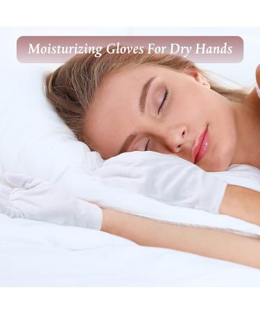 Moisturizing Socks and Gloves Set - 6 Pairs Spa Socks & White Gloves for Dry Hands - Unisex Moisturizing Gloves & Socks Combo - Buy Online on GoSupps.com