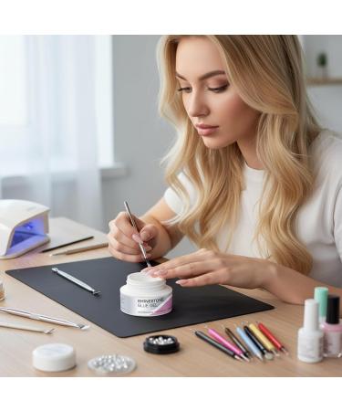 Rhinestone Glue Strong Press-On Nail Adhesive Gel Nail Accessories and Rhinestone Glue 30g - For Sculpting Women Girls Home Indoor Outdoor Holiday Christmas Birthdays Salon Fabric - Buy Online on GoSupps.com