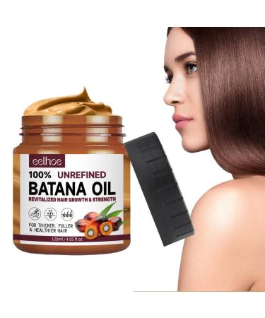 Generic Raw Batana Oil for Hair Growth 100% Natural Dr. Sebi Batana Oil Raw from Honduras Prevent Hair Loss and Enhances Hair Thickness in Men & Women