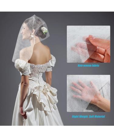 100 Pack Makeup Protector Hoods - Disposable Non Woven Lightweight Face Covers for Beauty and Clothing Protection - Breathable Cosmetic Masks for Travel, Wedding, and Home Use - Buy Online on GoSupps.com