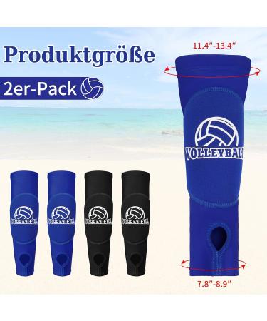 Jostift Volleyball Arm Sleeves - 2 Pairs with Protective Pads & Thumb Hole | Forearm Protection for Training - Buy Online on GoSupps.com
