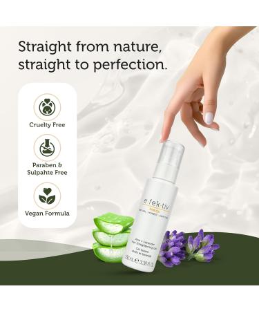 Aloe Plus Lavender Hair Straightening Gel - Natural Hold Travel Size Vegan Frizz Control - 3.38 oz – Shop Internationally - Buy Online on GoSupps.com