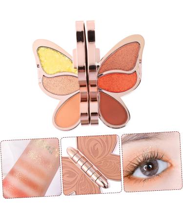BELLIFFY 1pc Eyeshadow Palette Sequin Eyeshadow Cosmetic Eyeshadow Plate Blushers for Face Girl Cosmetic Abs 1 count (Pack of 1) As Shown 3 - Buy Online on GoSupps.com