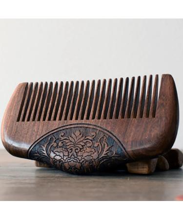 4X Peigne de Poche Bois de Vert Naturel Super Narrow Dent Bois Peignes Statiques Poux Barbe Peigne Coiffure Peigne En Bois de - Buy Online on GoSupps.com