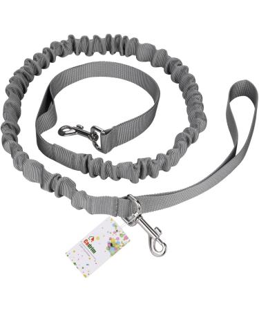Cadrim Hands Free Dog Lead Walking Belt Ajustable Lead Dog Leash Waist Belt Pet Dog Leash Coupler Running Jogging Walking Dogs Lead Belt Adjustable with 2 Pack Bags and Reflective Strip 38kg (Grey) - Buy Online on GoSupps.com