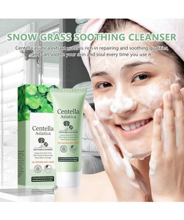  Ecoticfate Gentle Moisturizing Face Wash - Dry Skin Face Wash 3.5 oz - Centella Asiatica Fragrance Free Oil Control Soothing Face Wash for Wake Up Skin Ecoticfate - Buy Online on GoSupps.com