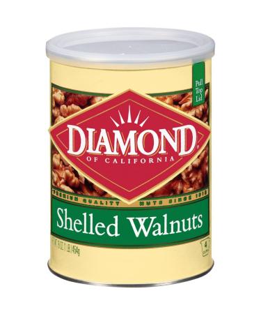 Diamond of California Shelled Can Walnuts, 1 lb