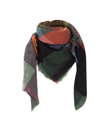 Women triangular scarf warm elegant luxurious scarf autumn triangle triangular scarf large cashmere scarf wrap scarf wiper triangular scarf unit size A