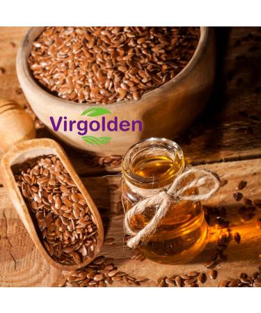 Brown Linseed (Flax Seed) 500g by Virgolden - Buy Online on GoSupps.com