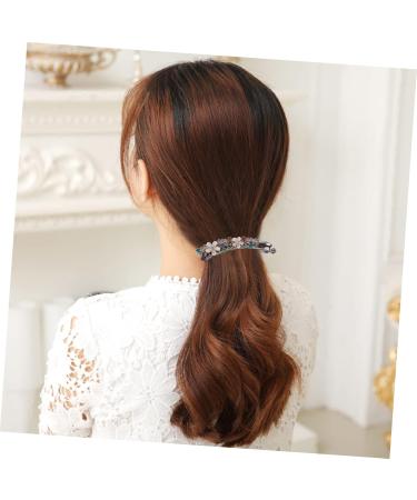 Beatifufu Rhinestone Hair Clip Vintage Hair Accessories Hair Clips for Styling Hair Clamp Hair Clips for Fine Hair Vintage Hair Clips Hair Clips for Women Clips for Hair Banana Hair Clips - Buy Online on GoSupps.com