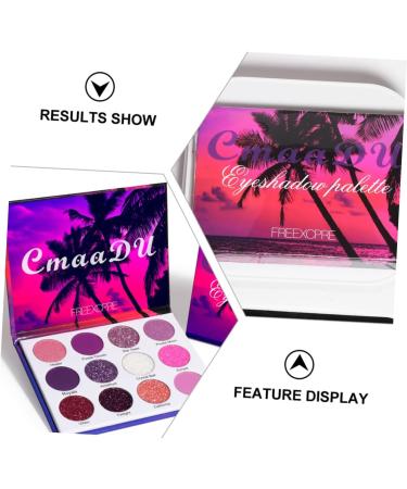 Healeved 1 Box Eyeshadow Palette Makeup Pallet Makeup Palette Eye Shadow Palettes Plastic Colorful 1 count (Pack of 1) Colorful - Buy Online on GoSupps.com