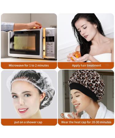 Flaxseed Cordless Heat Cap for Deep Conditioning - Universal Size Purple - Buy Online on GoSupps.com