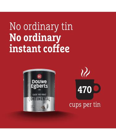 Douwe Egberts Continental Rich Roast Instant Coffee - 750g Tin - Buy Online on GoSupps.com
