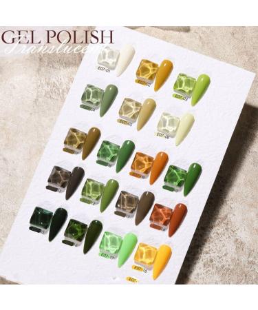 15ML DIY UV Soak Off Gel Manicure Gel Nail Varnish Gel Nail Polish Top Coat Gel Nail Phototherapy Gel Colorful Nail Gel - (Color: 2) - Buy Online on GoSupps.com