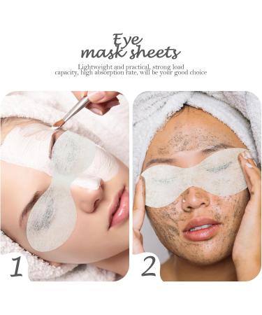 STAHAD Masque Yeux en Tissu 200 Feuilles Jetables 100% Coton Double Couche Patchs Hydratants Yeux Doux et pais Usage DIY Soins du Visage Adultes Beaut  - Buy Online on GoSupps.com