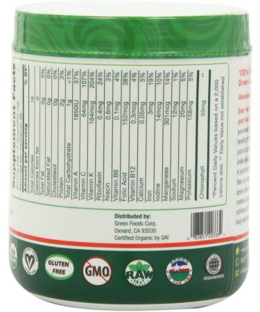 Green Foods Organic Raw Wheatgrass Shots 5.3 oz - Superfood Boost - Buy Online on GoSupps.com