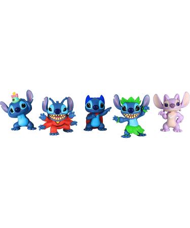 Disneys Lilo & Stitch Collectible Stitch Figure Set, 5-pieces, by