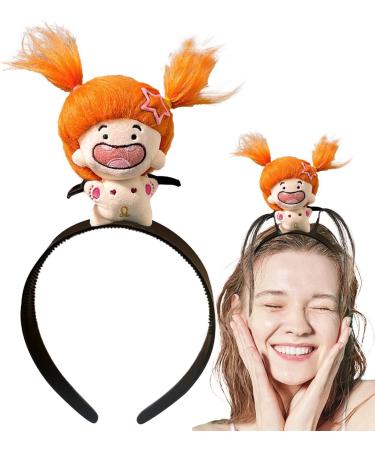 Lambo Doll Hairband - Constellation Doll Hairband Cute Hairhoops - Portable Doll Hair Headbands Hair Ornament Plush Doll Headdress for Children Kids Leo - Buy Online on GoSupps.com