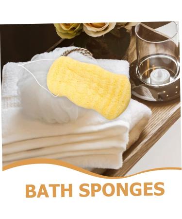 Beaupretty Bath Sponge Portable Shower Tool Household Body Scrubber Comfortable Shower Tool Shower Sponge Wear-Resistant Back Sponge Portable Body Scrubber Home Bathing Sponge Bath Supply - Buy Online on GoSupps.com