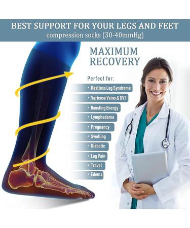 Fnaekier Compression Socks for Fitness | Calf Sports Socks with Weld Absorption | Ideal for Tennis Yoga | Comfortable Leg Compression Cuff - Black - Buy Online on GoSupps.com