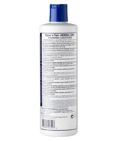 Mane 'n Tail Herbal Gro Conditioner 12 fl oz - Nourishing Hair Care for Healthy Growth - Buy Online on GoSupps.com