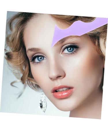 ABOOFAN 2pcs Silicone Beauty Ruler Cosmetic Eyeshadow Stencils for Eyes Makeup Supply Girl Travel Mask Spoon - Buy Online on GoSupps.com