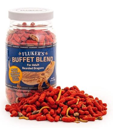 Fluker's Buffet Blend Adult Bearded Dragon Formula - Nutritious Food for Healthy Dragons - Buy Online on GoSupps.com