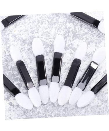 SOESFOUFU Makeup Eyeshadow 100pcs Travel Kit for Women Eyeshadow Sponge Brush Eyeshadow Brush Kit Eye Shadow Stick Miss Toolkit M White - Buy Online on GoSupps.com