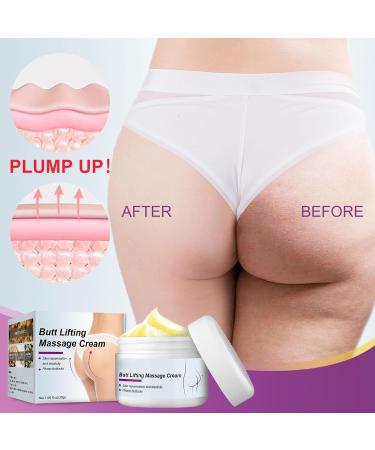 Butt Lifting Massage Cream Herbal Extract Fat Burning Fade Fine Line Hip Up Plumper 30g for Organic Skin Metabolism with Ginger Angelica Ginseng Chamomile - Buy Online on GoSupps.com