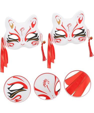 ABOOFAN 2-Piece White Masking Decoration Party Accessories - Unique Costume Clothing - International Shipping Available - Buy Online on GoSupps.com