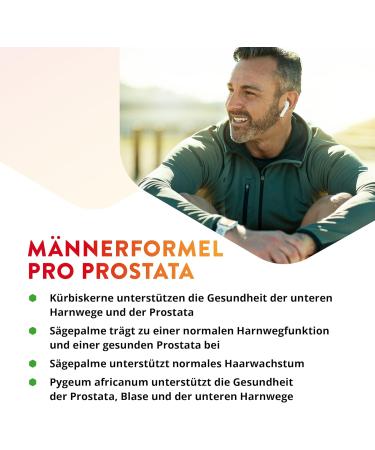 Vitals Men's Prostate Formula - 60 Capsules with Pygeum Pumpkin Seeds & Saw Palmetto | Optimal Support for Prostate Health - Buy Online on GoSupps.com