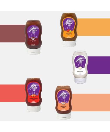 Eat Water Slim Mayo Sauce - Sugar Free Suitable for Vegans Free from Artificial Flavours Sauce with Sweetener | Keto Diet Sauce (300ml) Pack of 4 Vegan Mayo Pack of 4 - Buy Online on GoSupps.com