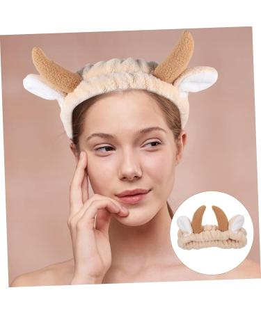 MERRYHAPY Horn Headband Small Hotel Elastic Hairband Skincare Headbands Shower Headband Spa Headbands Headband Washing Face Headbands for Washing Face Makeup Headbands for Women - Buy Online on GoSupps.com