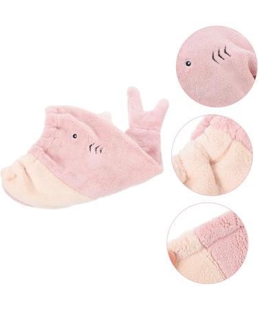 Housoutil 2pcs Dry Hair Cap Shower Cap Hair Absorbent Cap Turban Kids Shower Caps for Girls Hijab for Kids Makeup Towel Kids Headbands Girls Headbands Quick Dry Child Scarf Coral Fleece Pink - Buy Online on GoSupps.com