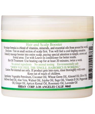 Hairobics Hair and Scalp Booster 4oz - Promote Hair Growth Combat Thinning Hair Dandruff & Itchy Scalp - International Shipping Available - Buy Online on GoSupps.com
