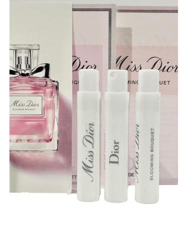 Dior Miss Blooming Bouquet Sample Women EDT Perfume 1 ml / 0.03 fl oz Set of 3 - Buy Online on GoSupps.com