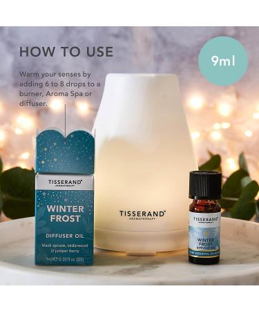 Tisserand Winter Frost Diffuser Oil 9ml - Aromatherapy Essential Oil Blend for Winter Season - Buy Online on GoSupps.com