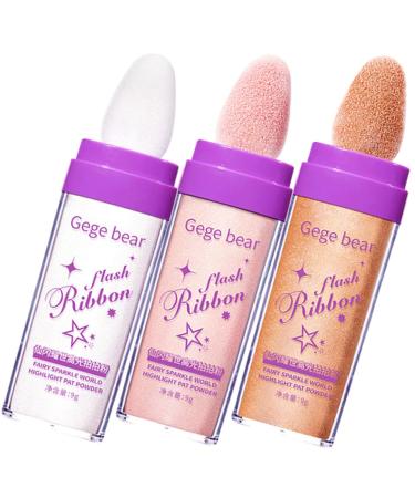 FOMIYES 9 Pcs Highlight Powder Glitter Fairy Highlighter Sticks & Loose Face Makeup Assorted Colors for a Radiant Glow - Buy Online on GoSupps.com