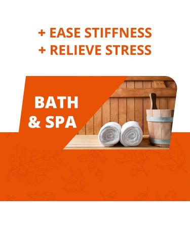 Calming Lavender Bath Salt in Cork Jar - Muscle Relief & Joint Soother with 84 Minerals - Foot Soak - Buy Online on GoSupps.com