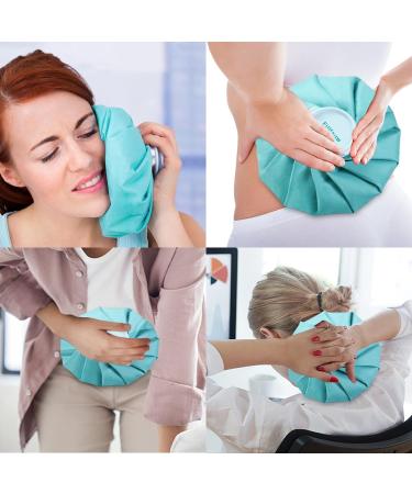 Reusable Cloth Ice Pack for Injuries - Hot & Cold Therapy for Pain Relief in Teeth, Knees, Ankles, Waist & Back - Buy Online on GoSupps.com