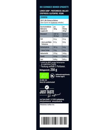  Just Taste Be different Just Button Super Organic Bean Pastes - 250g (2 x Edamame 2 x Chickpeas 2 x Black Beans 6 x 3 Packs) - Buy Online on GoSupps.com