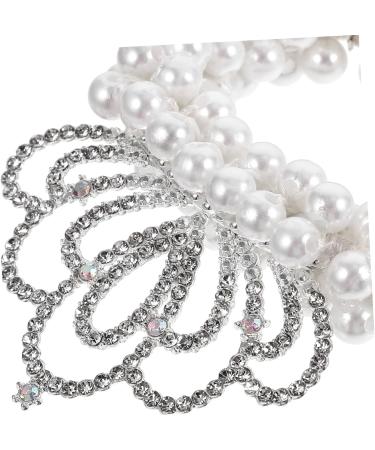 minkissy Girls Hair Accessories Ponytail Holder Girl Hair Tie Hair Ties for Girls Elastic Hair Tie for Girl Pearl Hair Tie Girl Hair Scrunchies Elasticity Hair Rope Plastic Child - Buy Online on GoSupps.com