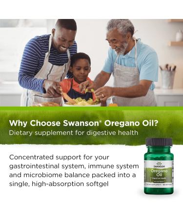 Swanson Oregano Oil 120 Softgels - Premium Antioxidant & Immune Support - Buy Online on GoSupps.com